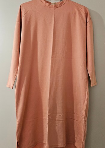 HE-QA Somon Renk Pamuklu Sweatshirt