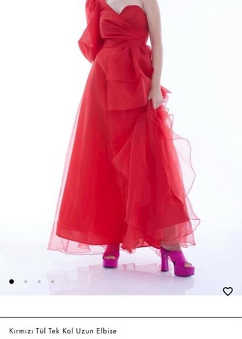 s Beden pembe Renk Pembe Uzun Drapeli Straplez Kadın Abiye Keikei