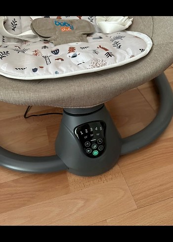 Beden kahverengi Renk Gri kahverengi bebek beşiği elektrikli ana kucağı