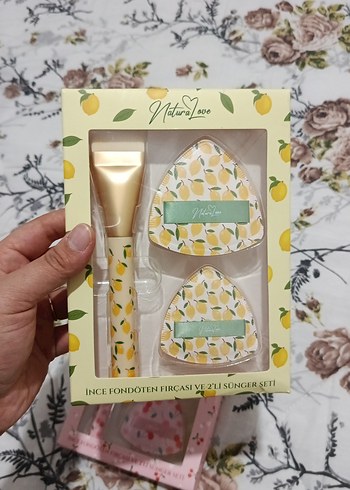 Pastel Pembe Makyaj Sünger Seti - Görsel 4