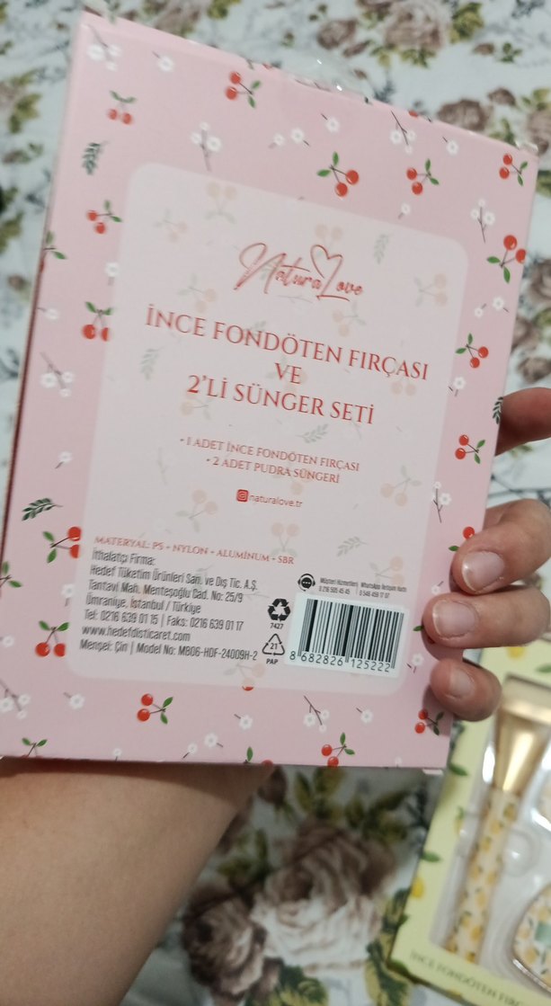 Pastel Pembe Makyaj Sünger Seti - Görsel 3