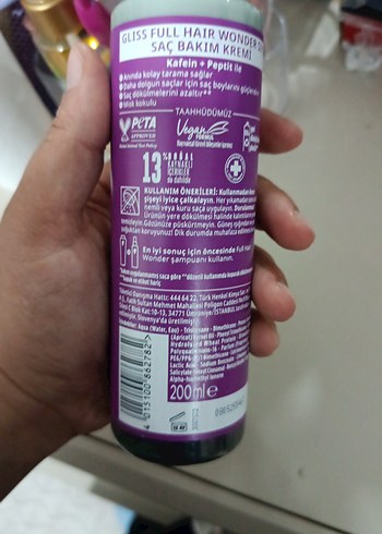 gliss krem sprey + serum - Görsel 2