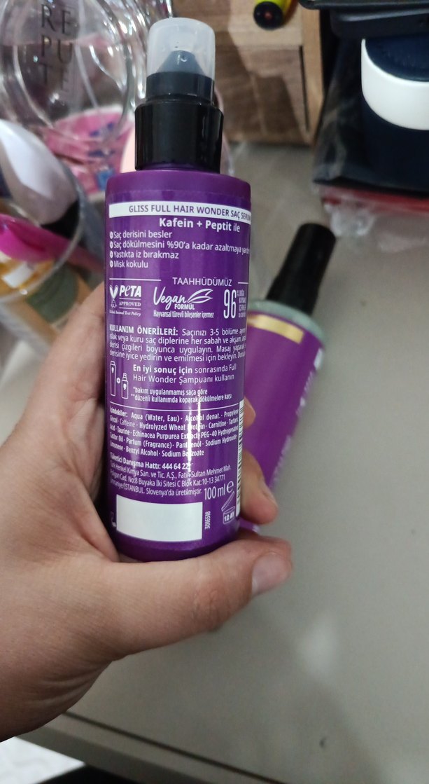 gliss krem sprey + serum - Görsel 3