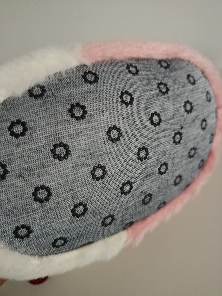 Kız Çocuk Renkli Peluş Sıcak Ev Terliği - Görsel 5