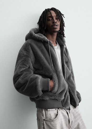 ZARA ÇİFT TARAFLI SUNİ DERİ BOMBER CEKET - Görsel 7