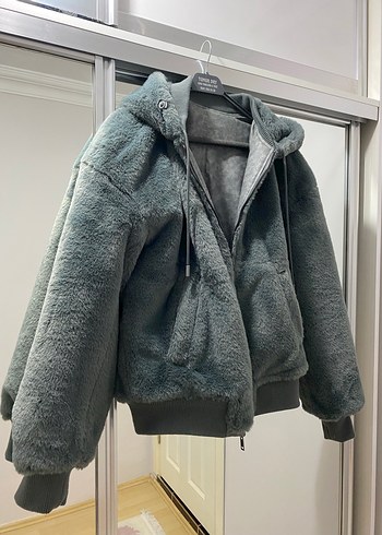 ZARA ÇİFT TARAFLI SUNİ DERİ BOMBER CEKET - Görsel 3