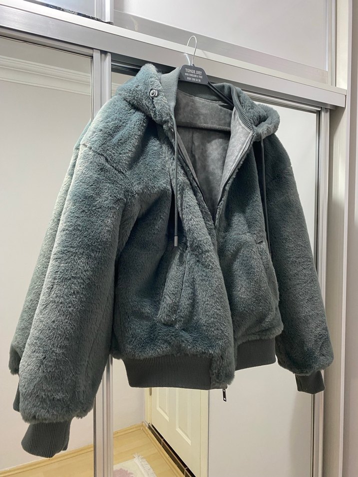 ZARA ÇİFT TARAFLI SUNİ DERİ BOMBER CEKET - Görsel 3