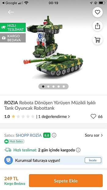 Robot tank