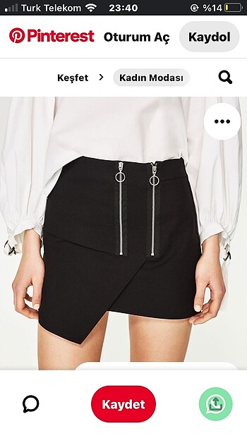 Zara Zara etek