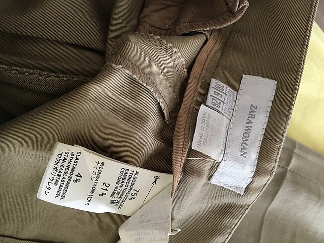 m Beden camel Renk Zara pantolon