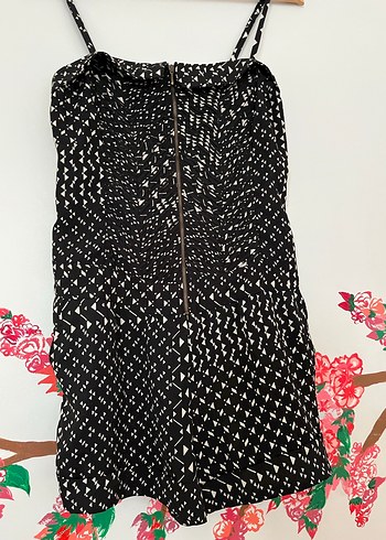 Kadın Siyah Mini Tulum - - Görsel 2