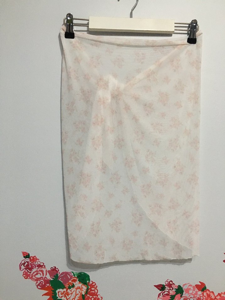 Çiçekli Pareo - Görsel 4