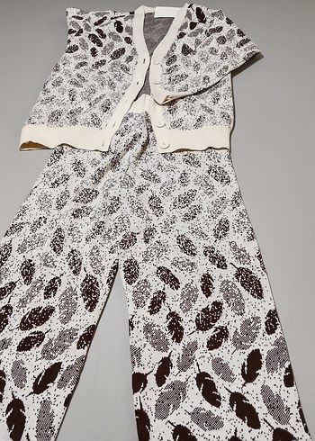 Uzun Kollu, Mini Boy, Desenli Lohusa Pijama Takımı - Görsel 3