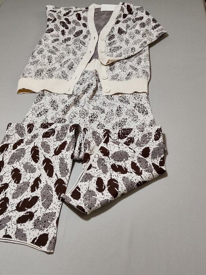 Uzun Kollu, Mini Boy, Desenli Lohusa Pijama Takımı - Görsel 2