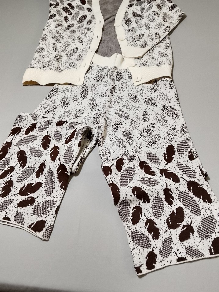 Uzun Kollu, Mini Boy, Desenli Lohusa Pijama Takımı - Görsel 5