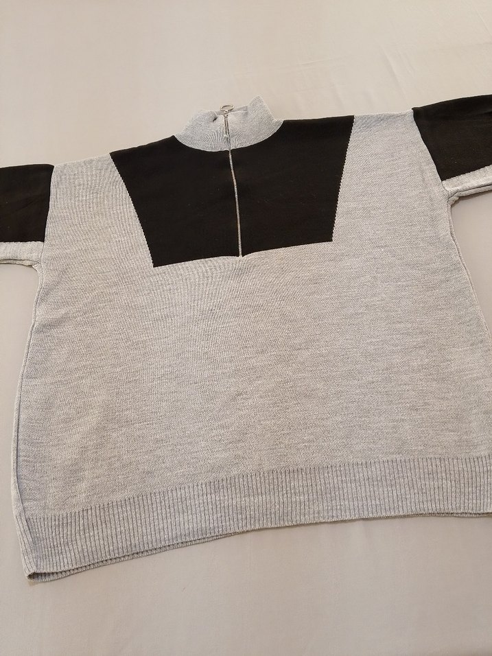 Gri Fermuarlı Kadın Eşofman Takımı - Görsel 5