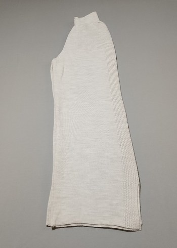 Bej Örgü Kadın Rahat Kesim Pantolon - Görsel 7