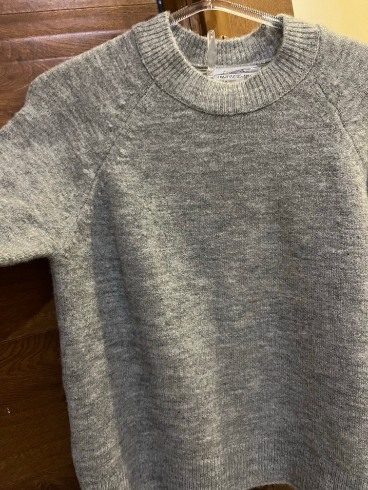 Gri Kadın Yün Kazak - Stradivarius - Görsel 5