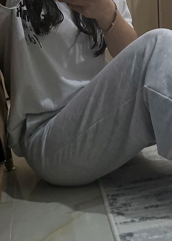 Gri eşofman altı - Görsel 2