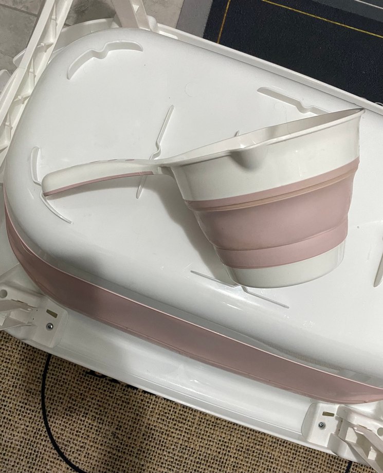 Katlanır Bebek Banyo Küveti - Görsel 4