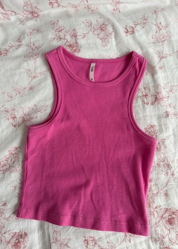 xs Beden pembe Renk Defacto Pembe crop top