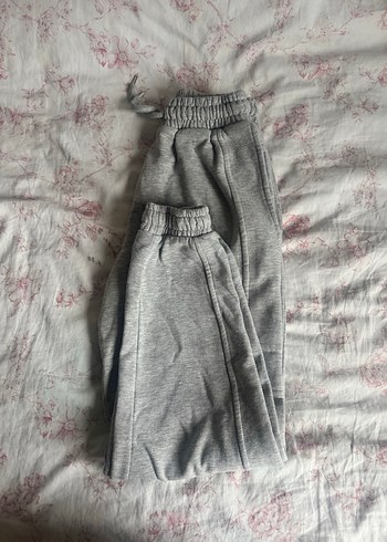 Gri Rahat Kesim Kadın Eşofman Altı - Görsel 3