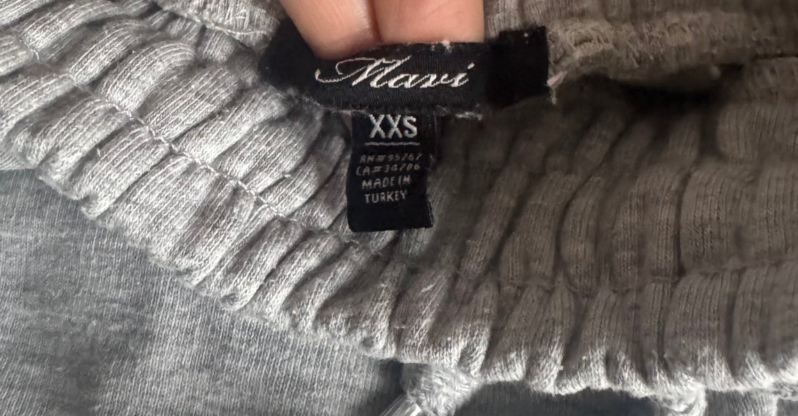 Gri Rahat Kesim Kadın Eşofman Altı - Görsel 2