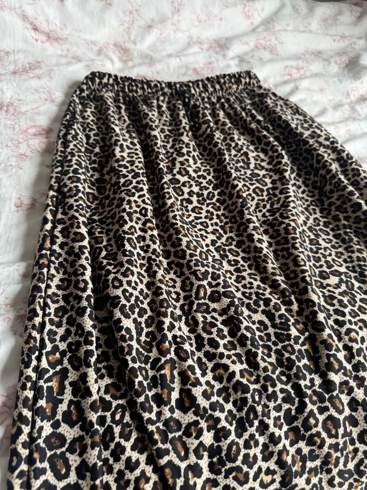 Leopar Desenli Uzun etek - Görsel 4