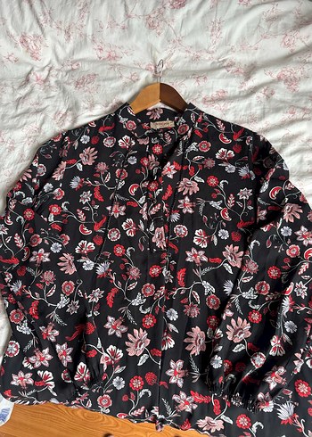 Çiçek Desenli Bohem Uzun Kollu Tunik - Görsel 3