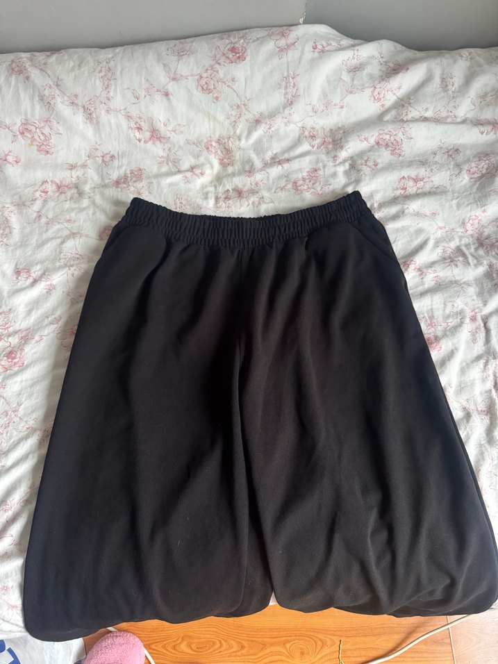 Siyah Kadın Büyük Beden Pantolon - Görsel 2