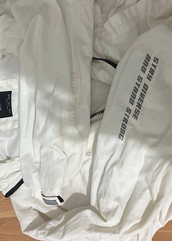 Bershka Crop Yağmurluk - Görsel 7