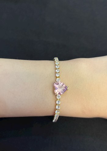 Pandora model çelik zirkon bileklik - Görsel 2