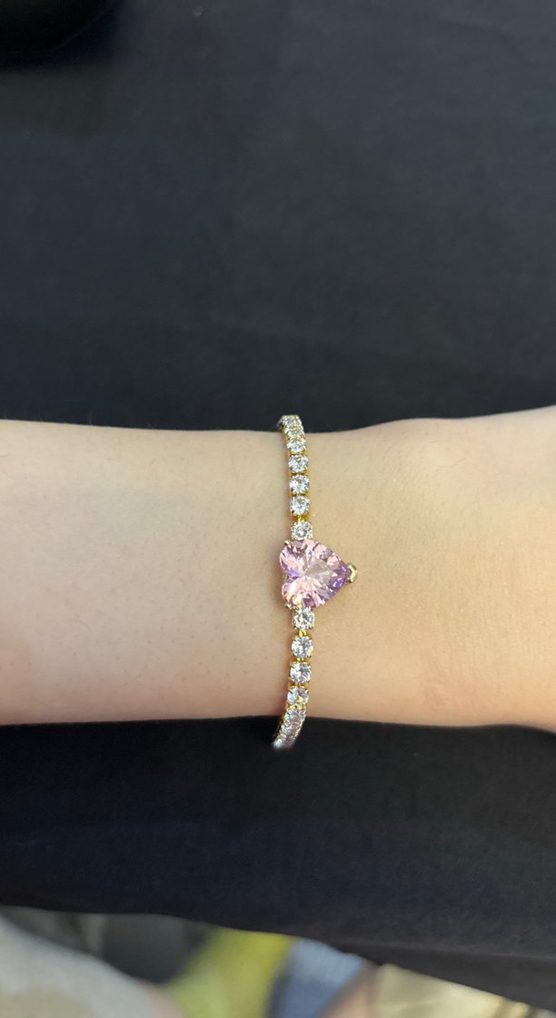 Pandora model çelik zirkon bileklik - Görsel 2