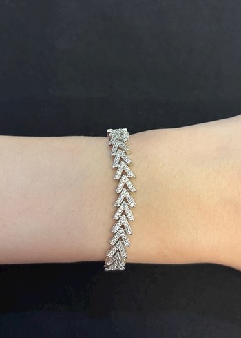 Çelik kadın bileklik - Görsel 2