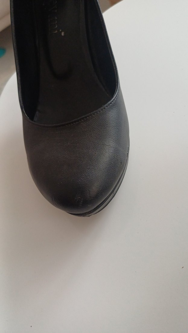 Siyah Modern Klasik Stiletto Topuklu Kadın Ayakkabı - Görsel 4