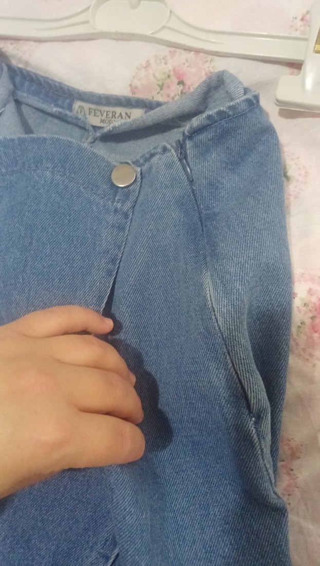 Kruvaze Model Kot Etek - Görsel 5