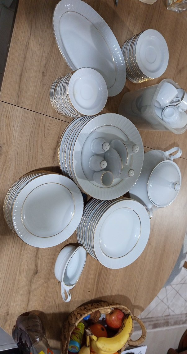 Beyaz Yemek Takımı Seti - Görsel 2