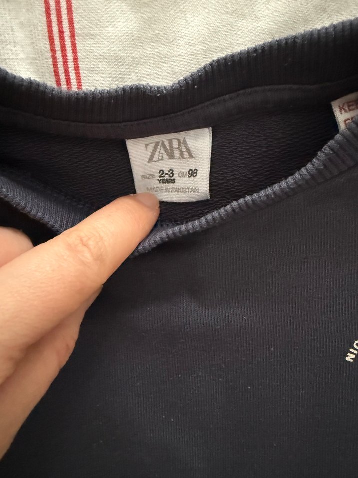 Zara erkek çocuk sweatshirt - Görsel 2