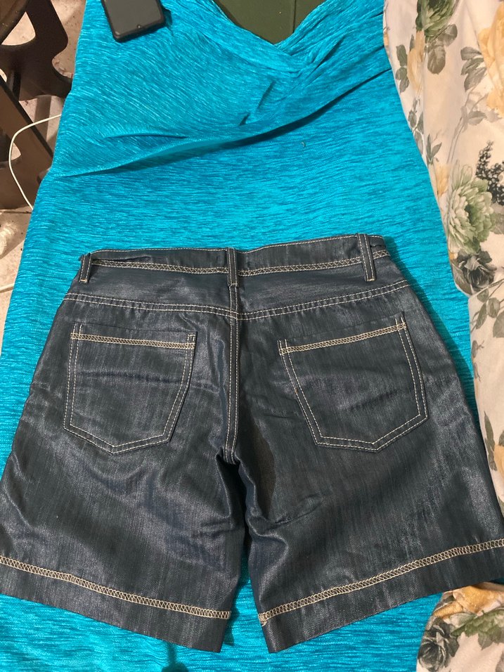 Lacivert Şort - Görsel 2