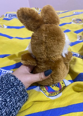 Kahverengi Peluş Tavşan Oyuncak - Görsel 3