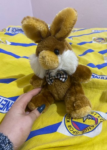 Kahverengi Peluş Tavşan Oyuncak - Görsel 2