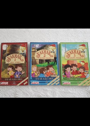 Şakrak kitap serisi 3 lü