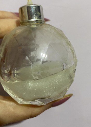 Yuvarlak Kesimli Kadın Parfümü simli - Görsel 2