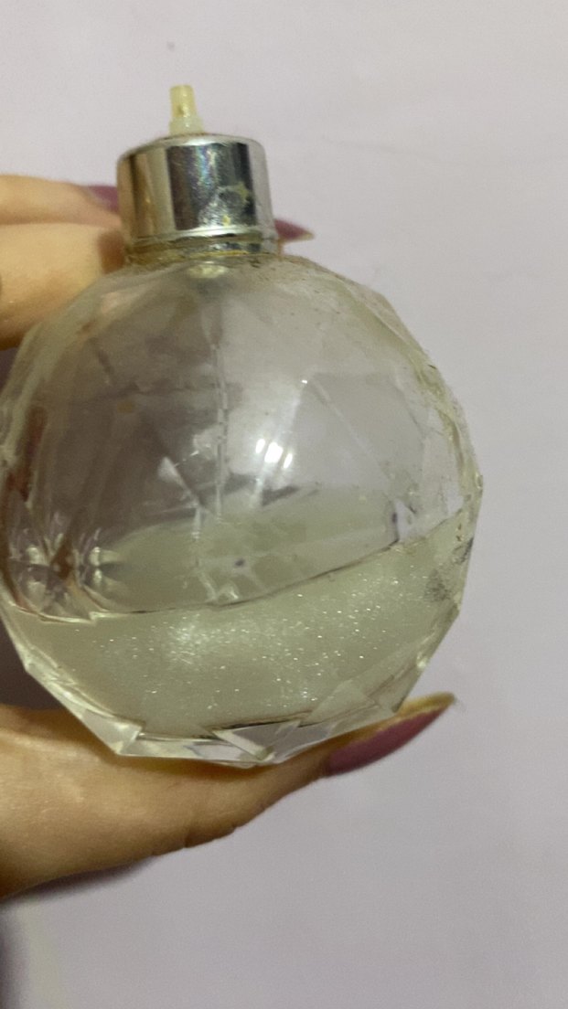 Yuvarlak Kesimli Kadın Parfümü simli - Görsel 2