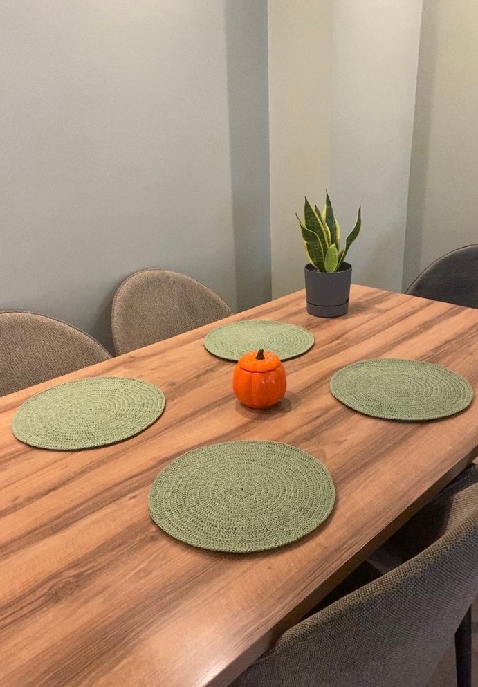 El Örgüsü Yuvarlak Bohem Amerikan Servis - Görsel 2