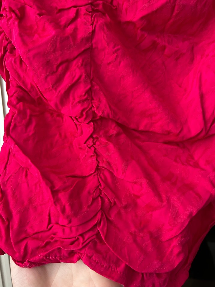 LCW fuşya jakarlı  Mini Etek - Görsel 3