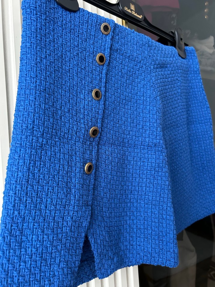 ZARA TÜVİT ETEK YUMUŞAK KUMAŞ S-M Uygun - Görsel 4