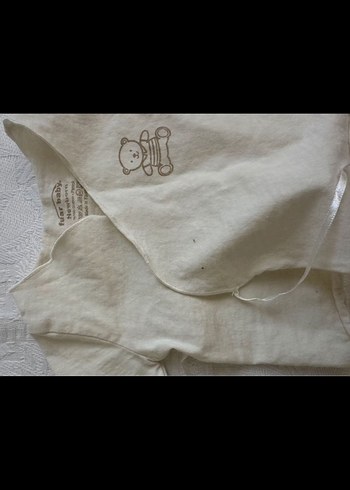 Gri Desensiz Beyaz Bebek boşu - Görsel 2