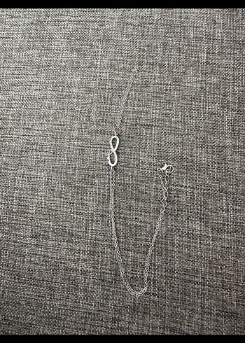 Gri Zincir Detaylı Minimalist şahmerdan - Görsel 2