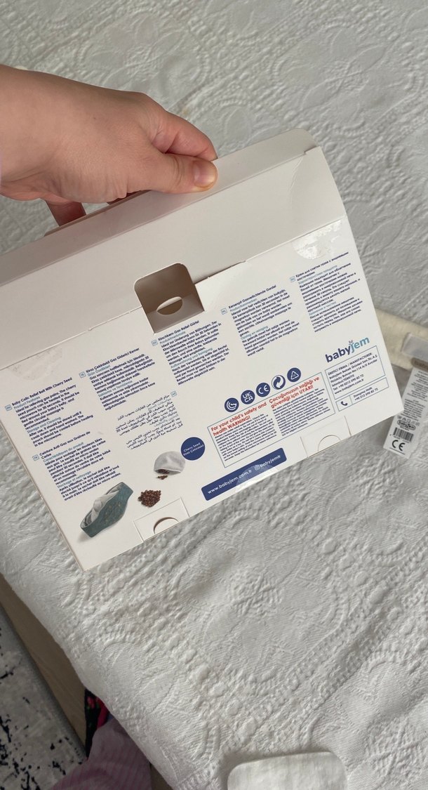 BabyJem Bebek Gaz Giderici Kemer Pamuk - Görsel 3